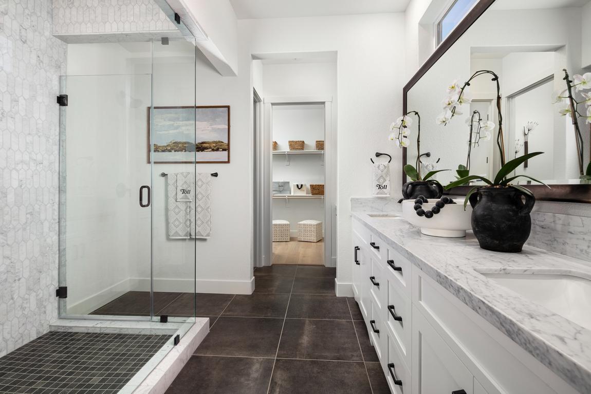 modern organic bathroom