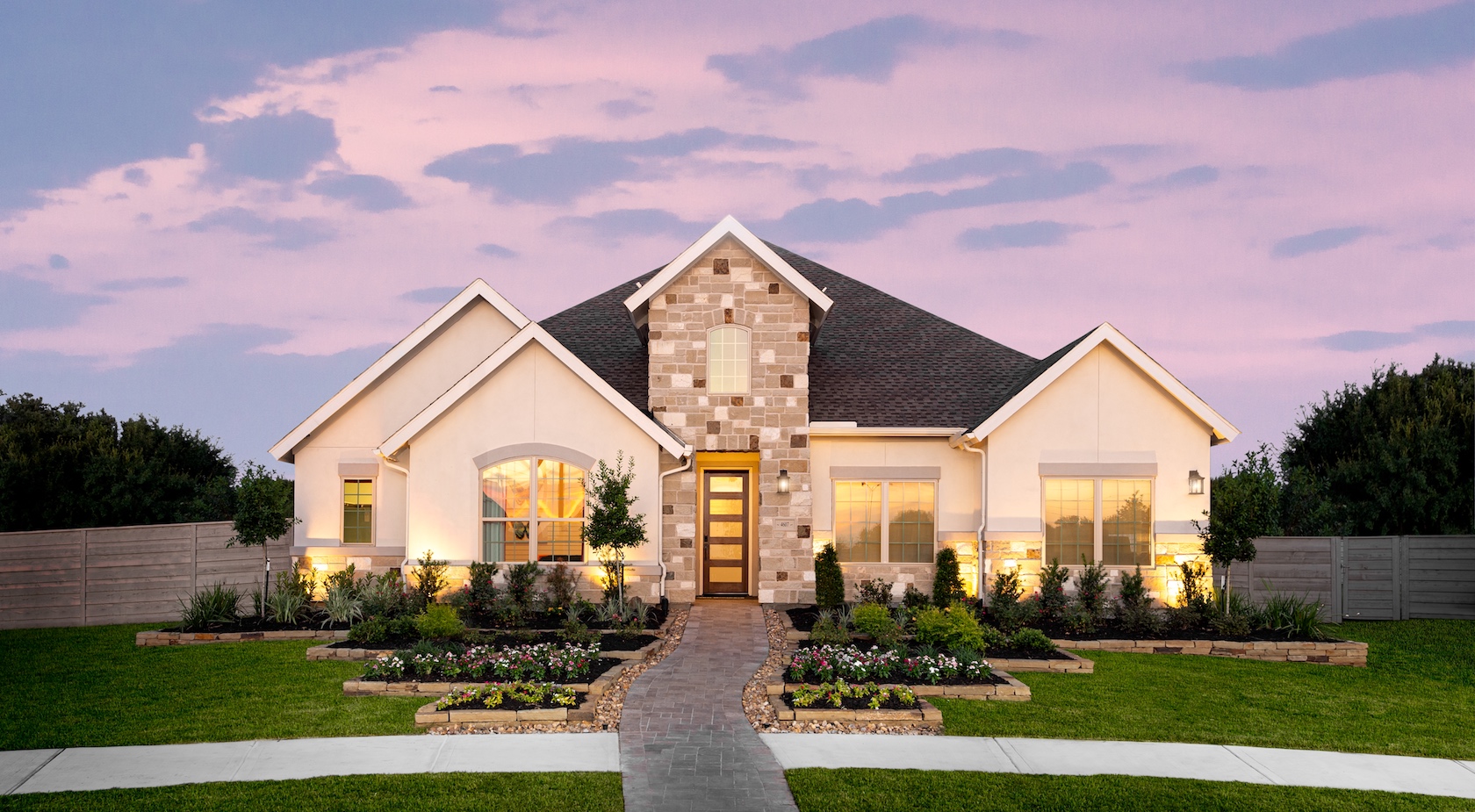Toll Brothers home in Pomona, Texas