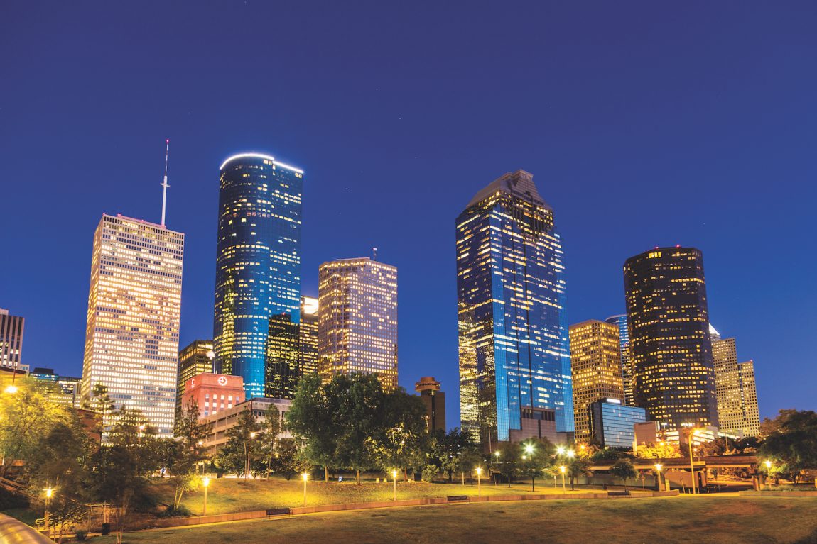 Minute Maid Park and Skyline - Downtown Houston Sunset - March 2019 - Fine  Art Photograph