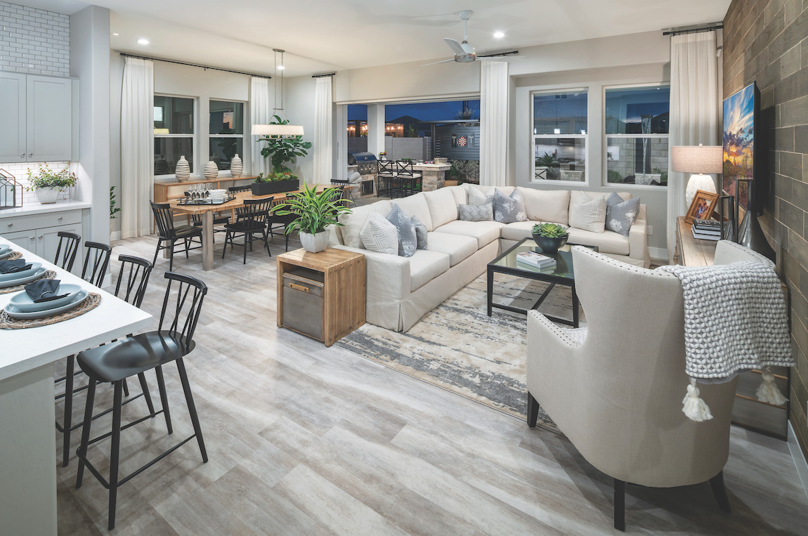 Living Room Toll Brothers Model Homes