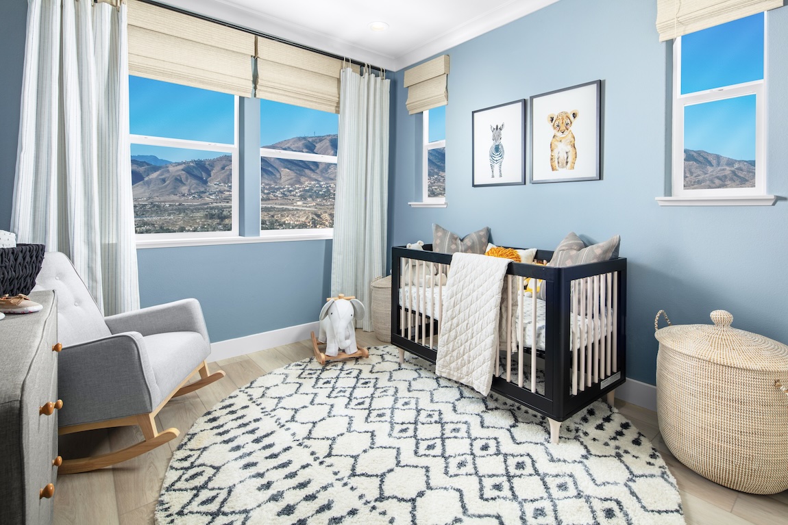 blue nursery design