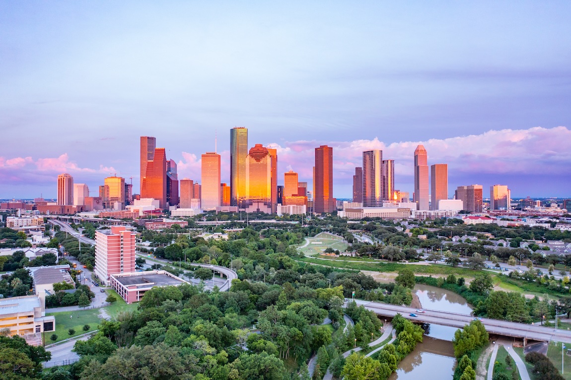 Downtown Houston skyline