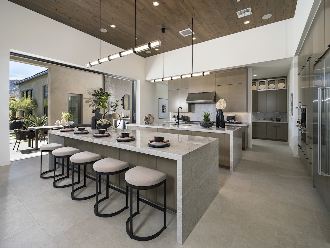 modern kitchen at Sereno Canyon